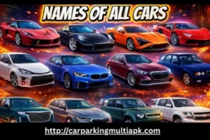 Best Cars for Beginners in Car Parking Multiplayer.