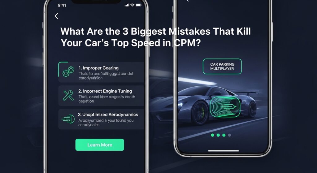 What Are the 3 Biggest Mistakes That Kill Your Car's Top Speed in CPM