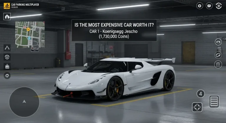 Car 1 — Koenigsegg Jesko (1,730,000 Coins) Is the Most Expensive Car Worth It