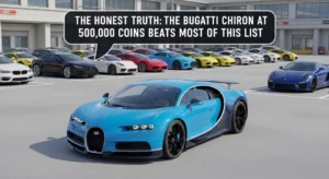 The Honest Truth The Bugatti Chiron at 500,000 Coins Beats Most of This List in carparking multiplayer