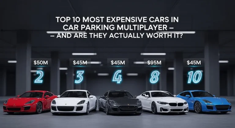 Top 10 Most Expensive Cars in Car Parking Multiplayer — And Are They Actually Worth It