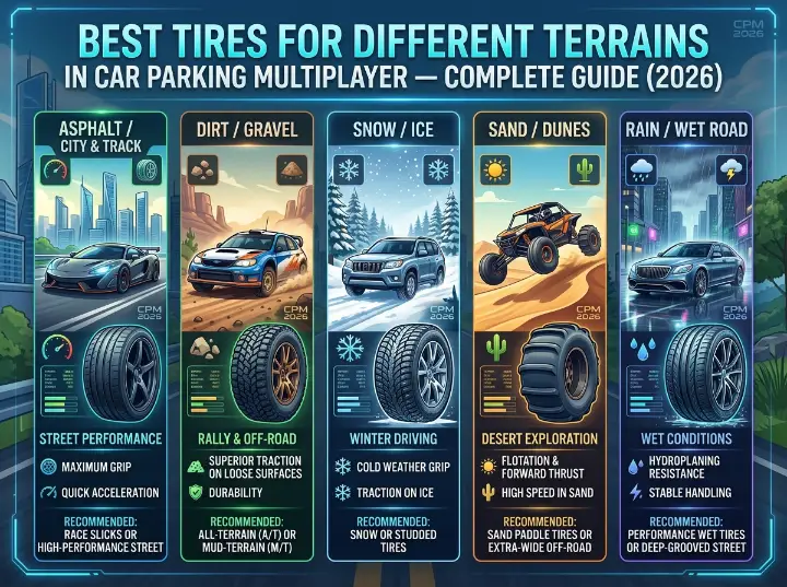 What This Guide Covers — Tire Types and Terrain Performance at a Glance